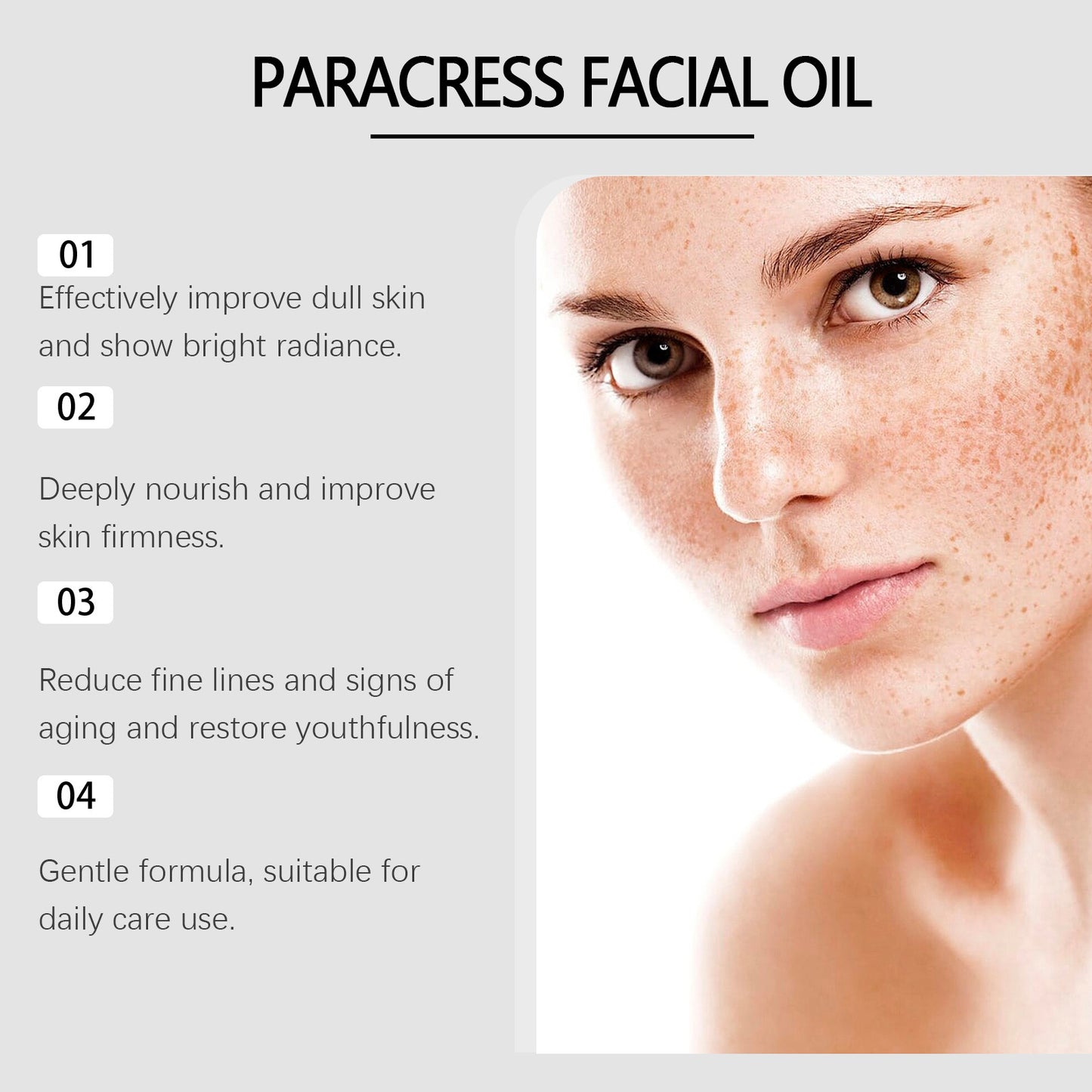 Facial Treatment Oil Improves Skin Dull And Moisturizing