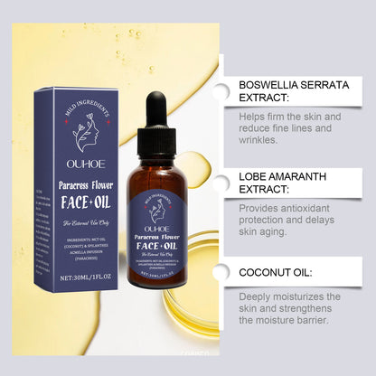 Fading Wrinkle Firming, Delicate And Brightening Skin Daily Facial Treatment Oil