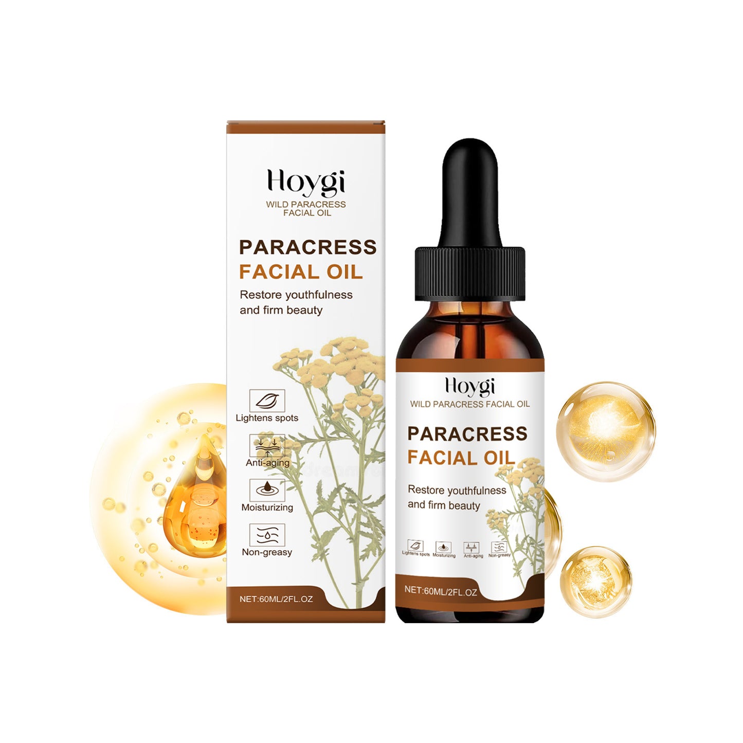 Facial Treatment Oil Improves Skin Dull And Moisturizing
